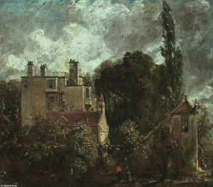 John Constable - The Grove or Admiral's House