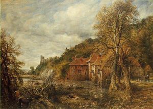 John Constable - Arundel Mill and Castle
