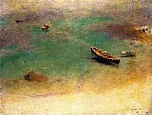 John Singer Sargent - Boat in the Waters off Capri