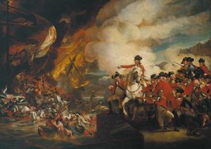 John Singleton Copley - The Siege and Relief of Gibraltar