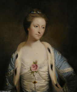 Joshua Reynolds - Portrait of Mary Barnardiston