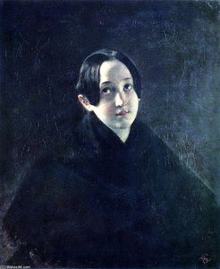 Karl Pavlovich Bryullov - Portrait of Ye. I. Durnova
