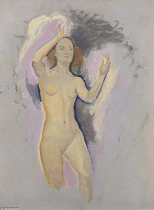 Koloman Moser - Study for Venus in the Grotto