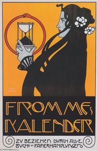 Koloman Moser - Poster for Fromme-s Calendar