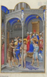Limbourg Brothers - The Flagellation