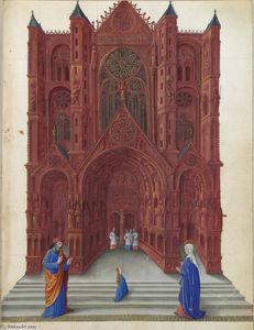 Limbourg Brothers - The Presentation of the Virgin