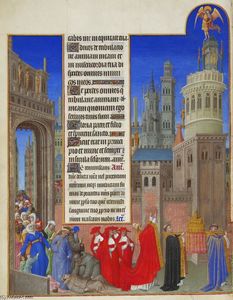 Limbourg Brothers - The Procession of Saint Gregory