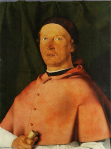 Lorenzo Lotto - Portrait of Bishop Bernardo de- Rossi