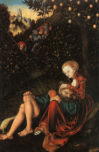 Lucas Cranach The Elder - Samson and Delilah