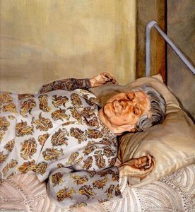 Lucian Freud - The Painter-s Mother Resting I