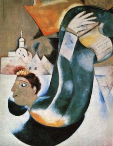 Marc Chagall - The Holy Coachman