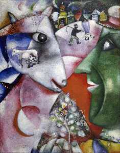 Marc Chagall - I and the Village