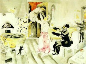Marc Chagall - Visit to grandparents