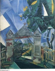 Marc Chagall - Cemetery Gates