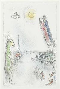 Marc Chagall - Two banks