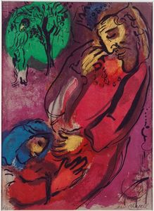 Marc Chagall - David and Absalom