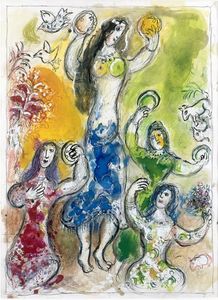 Marc Chagall - The dance of Myriam