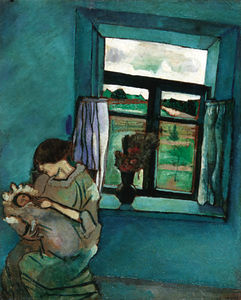 Marc Chagall - Bella and Ida by the Window