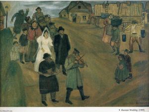 Marc Chagall - Russian Wedding