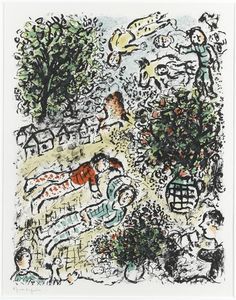 Marc Chagall - A green tree