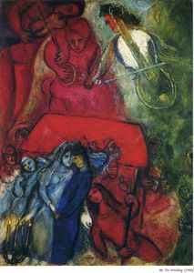 Marc Chagall - The Wedding