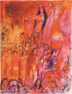 Marc Chagall - They were in forty pairs...