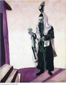 Marc Chagall - Feast Day (Rabbi with Lemon)