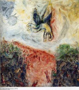 Marc Chagall - The Fall of Icarus