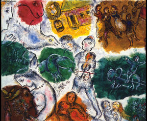 Marc Chagall - Composition