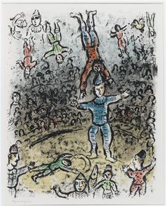 Marc Chagall - Equilibrists