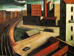 Mario Sironi - Urban landscape