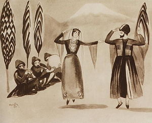 Martiros Saryan - Armenian dance