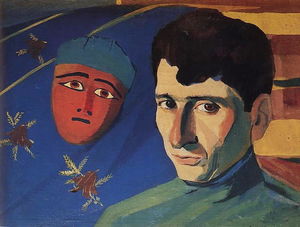 Martiros Saryan - Portrait of the poet Yeghishe Charents