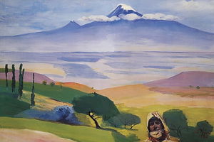 Martiros Saryan - Ararat valley