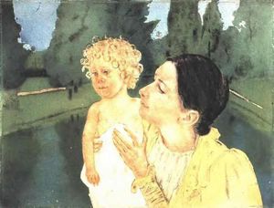 Mary Stevenson Cassatt - By the Pond