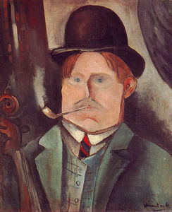 Maurice De Vlaminck - Self Portrait