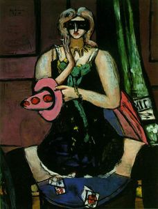  Art Reproductions Columbine, 1950 by Max Beckmann (1884-1950, Germany) | WahooArt.com