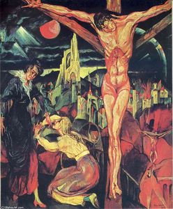 Max Ernst - Crucifixion