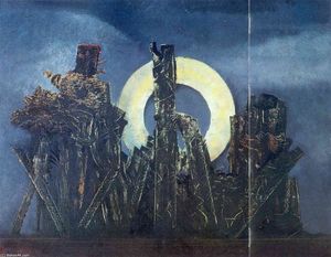 Max Ernst - The large forest