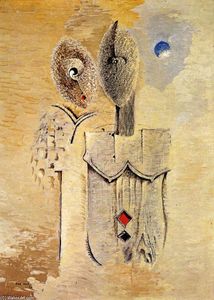 Max Ernst - Two sisters
