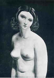 Moise Kisling - Nude bust