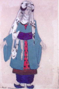 Nicholas Roerich - Arabian woman
