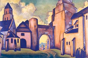 Nicholas Roerich - Mystery of walls