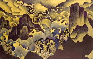 Nicholas Roerich - Ancient Serpent (Serpent of Wisdom)