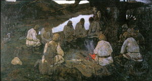Nicholas Roerich - Elders Gathering
