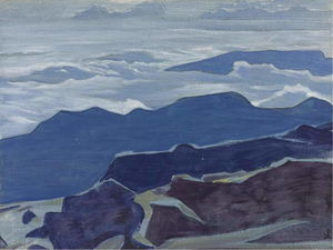 Nicholas Roerich - Mist Before Dawn