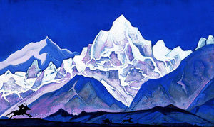 Nicholas Roerich - Hunting