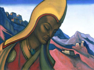 Nicholas Roerich - Lama