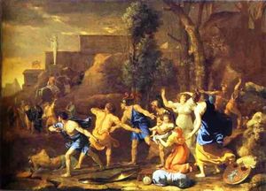 Nicolas Poussin - The Saving of the Infant Pyrrhus