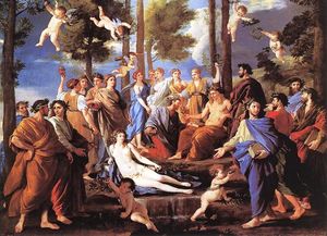 Nicolas Poussin - Apollo and the Muses